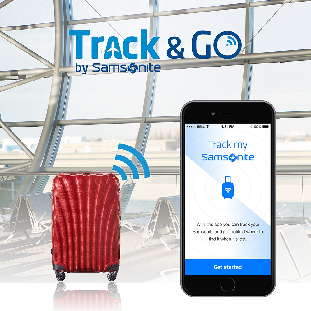 Track&Go, solución de Samsonite para recuperar maletas perdidas