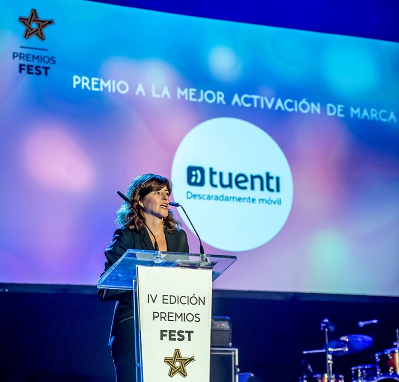 Tuents by Tuenti, Premio Fest a la Mejor Activación de Marca