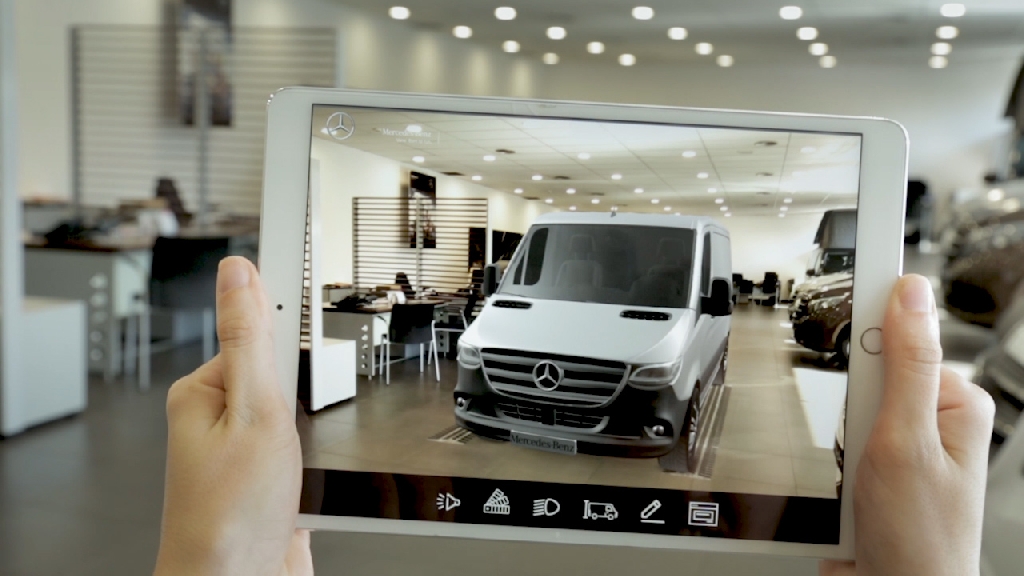 Mercedes lanza la nueva Sprinter con una acción de realidad virtual