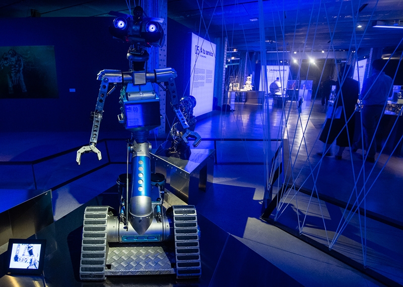 Exposición sobre la historia de los robots