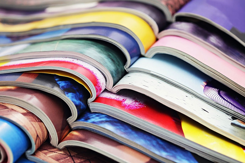 Las revistas en papel continúan gustando a los internautas