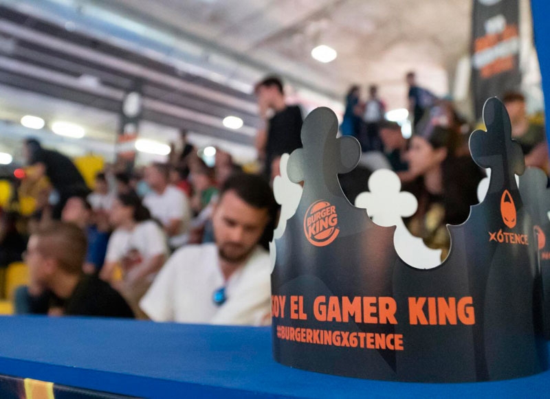 Burger King patrocinará la recién anunciada Top Gamers Academy