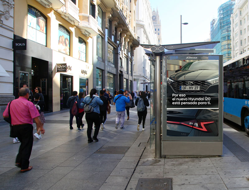 Hyundai saca la publicidad programática a la calle