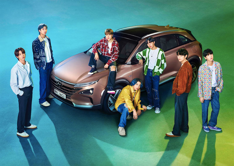 Hyundai y la banda BTS celebran el Día de la Tierra con un vídeo