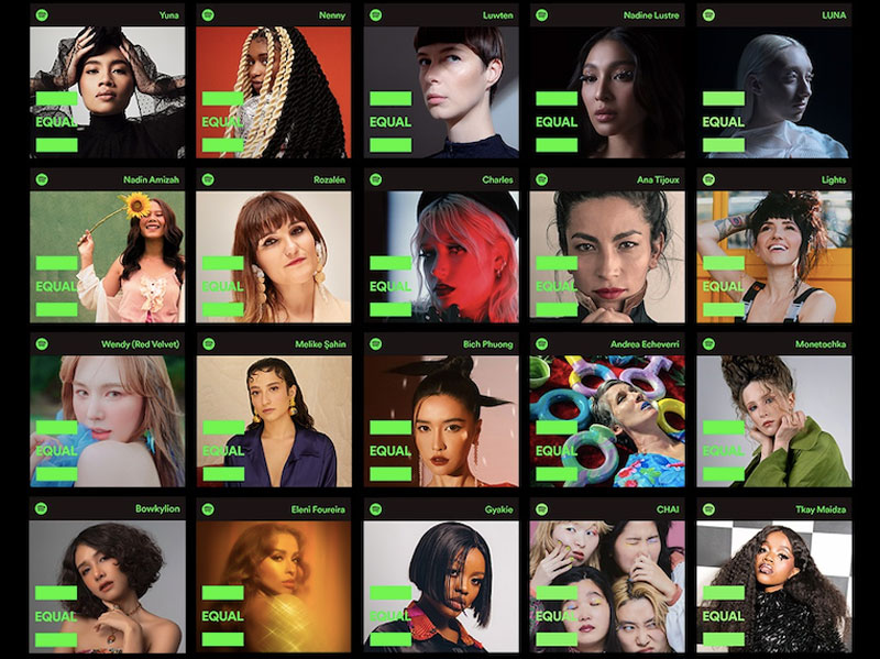 Spotify lanza un programa para la visibilización de la mujer