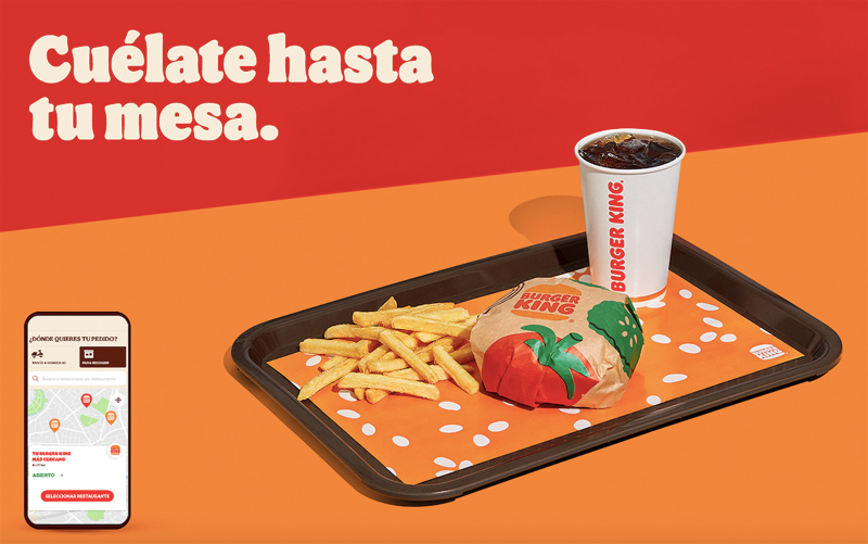 Burger King lanza un servicio digital para hacer pedidos sin cola