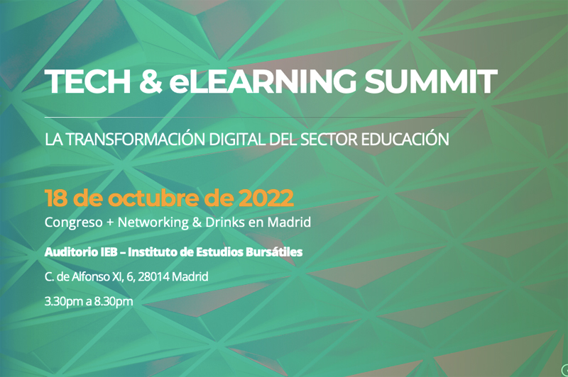Tech & eLearning Summit, tecnología al servicio del aprendizaje