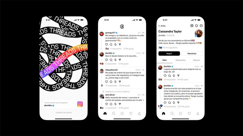 Instagram lanza Threads, su nueva red de mensajes cortos