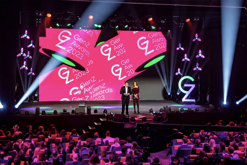 Ganadores de los GenZ Awards a los mejores influencers del año