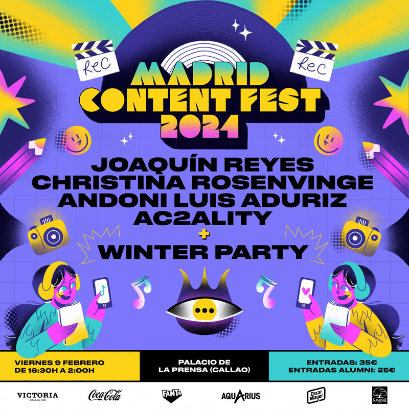 Madrid Content Fest, el primer festival del contenido