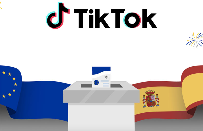 TikTok lanza un Centro de Información Electoral en España