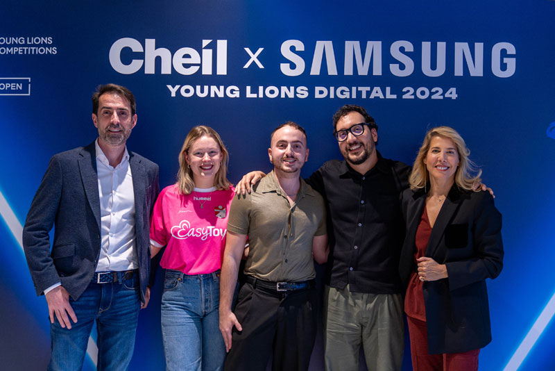 Ganadores de la competición española Young Lions Digital 2024