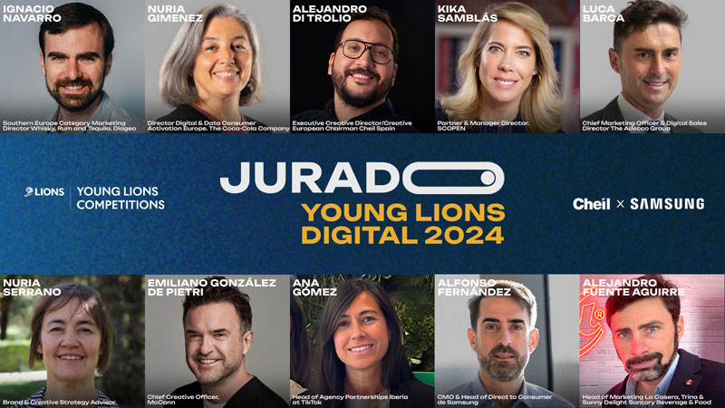 Cheil anuncia el jurado de Young Lions Digital 2024