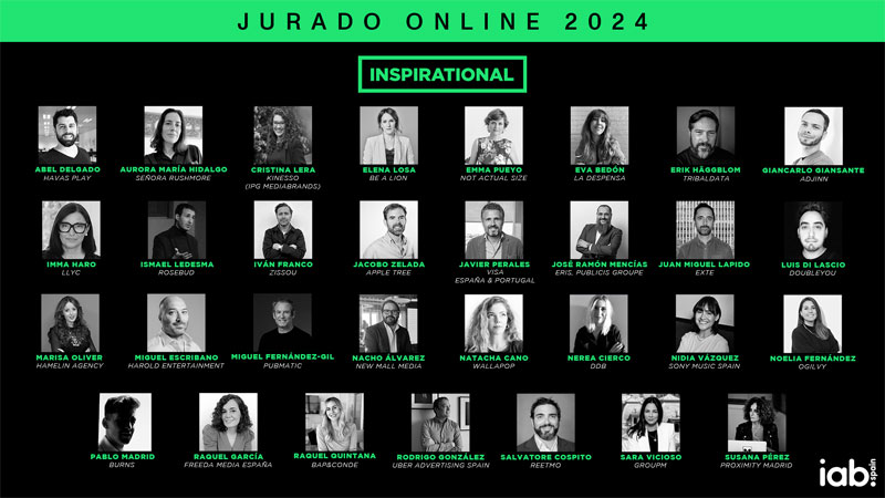 Inspirational´24 presenta al Jurado Online de los Premios
