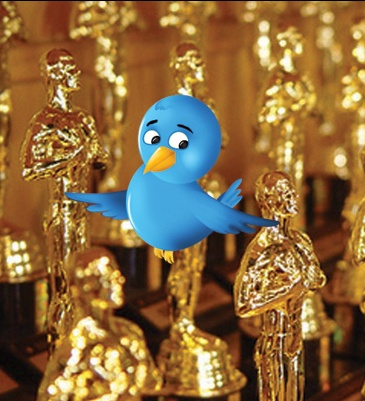 Favoritos al Oscar en Twitter
