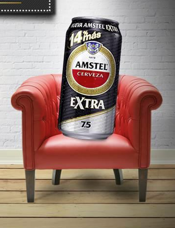 Amstel Extra ya tiene compañero de piso