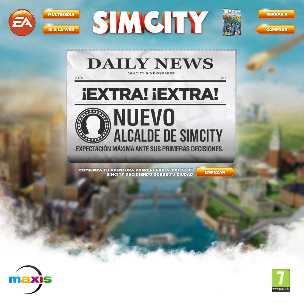 El alcalde de SimCity puedes ser tú