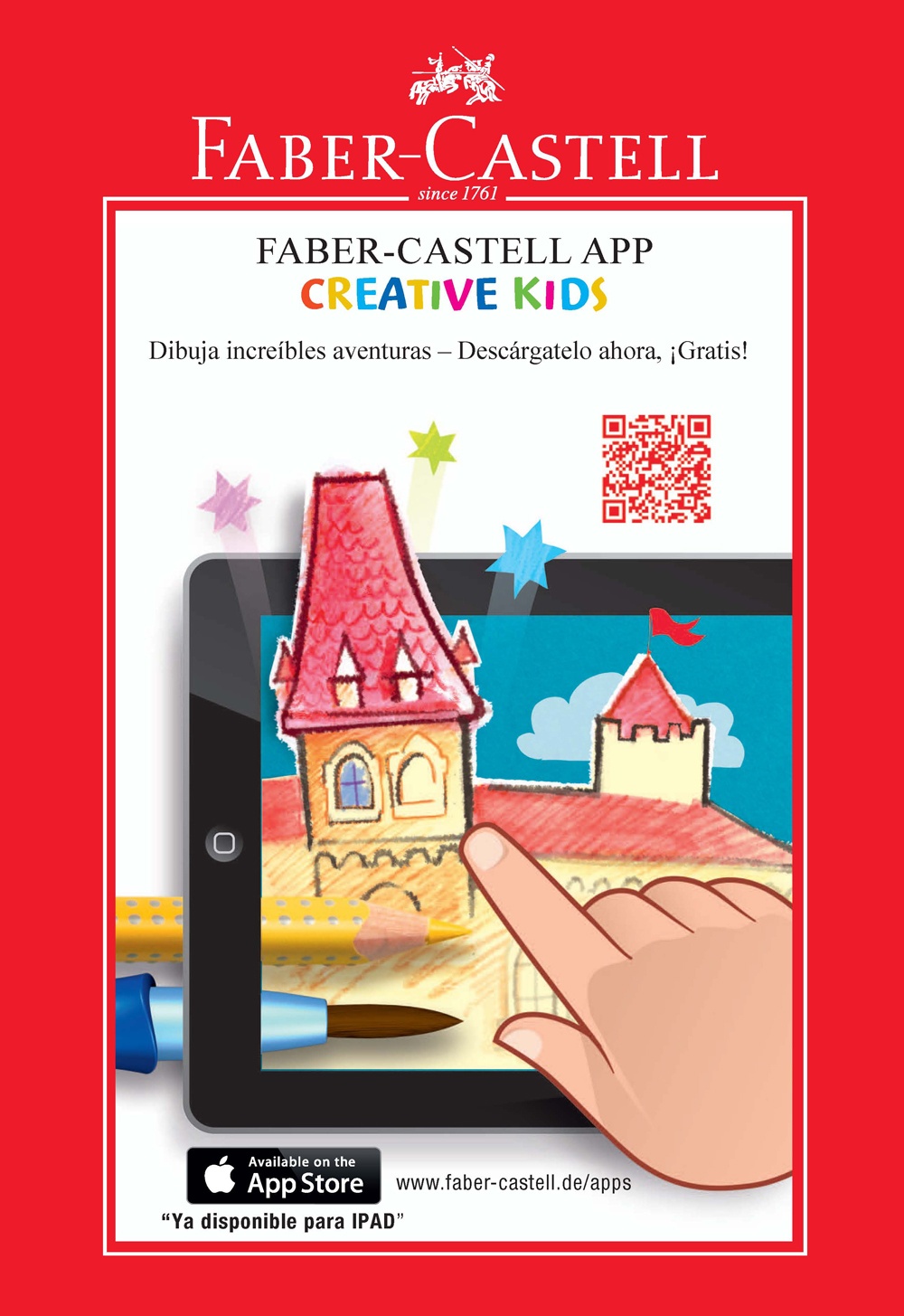 Nueva app infantil de Faber-Castell 