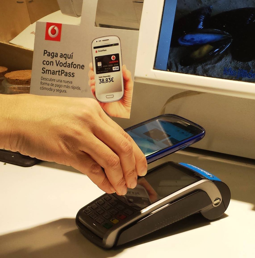 Vodafone ya permite hacer pagos desde el smartphone