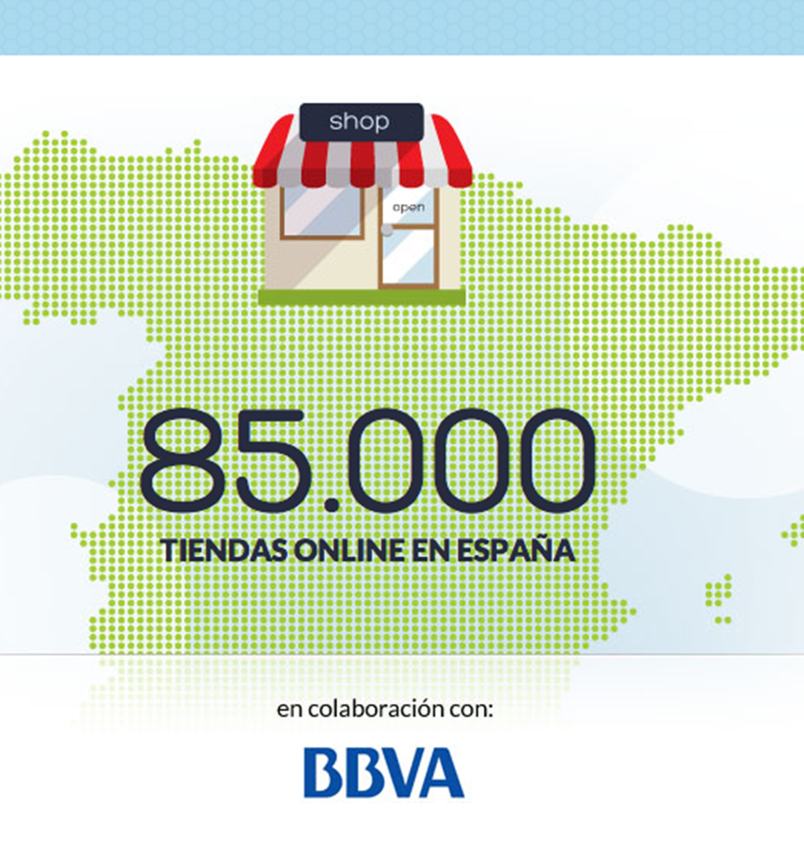 Ya son 85.000 tiendas online en España