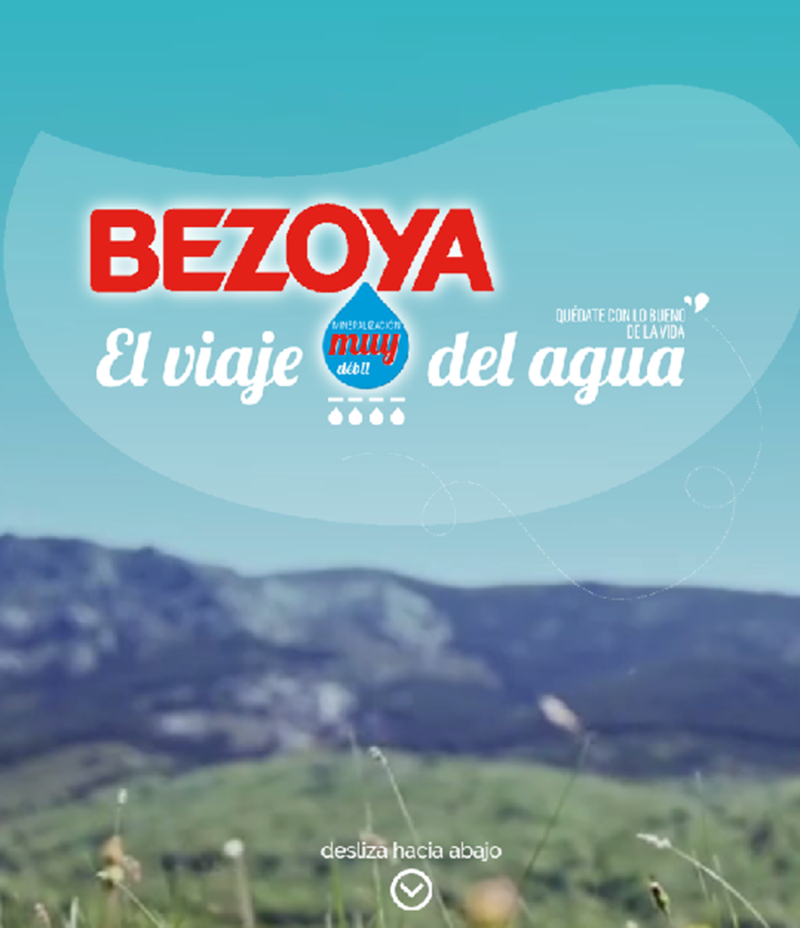 'El viaje del agua', webserie de Bezoya