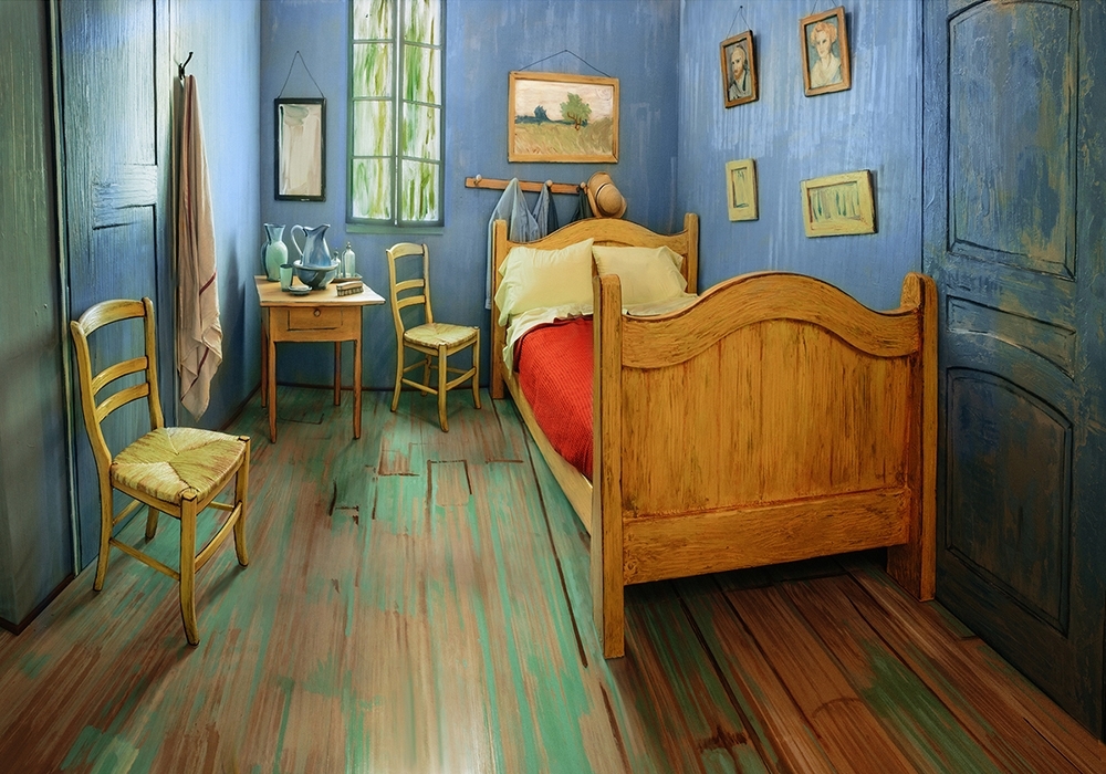 10 dólares por noche en el cuarto de Van Gogh