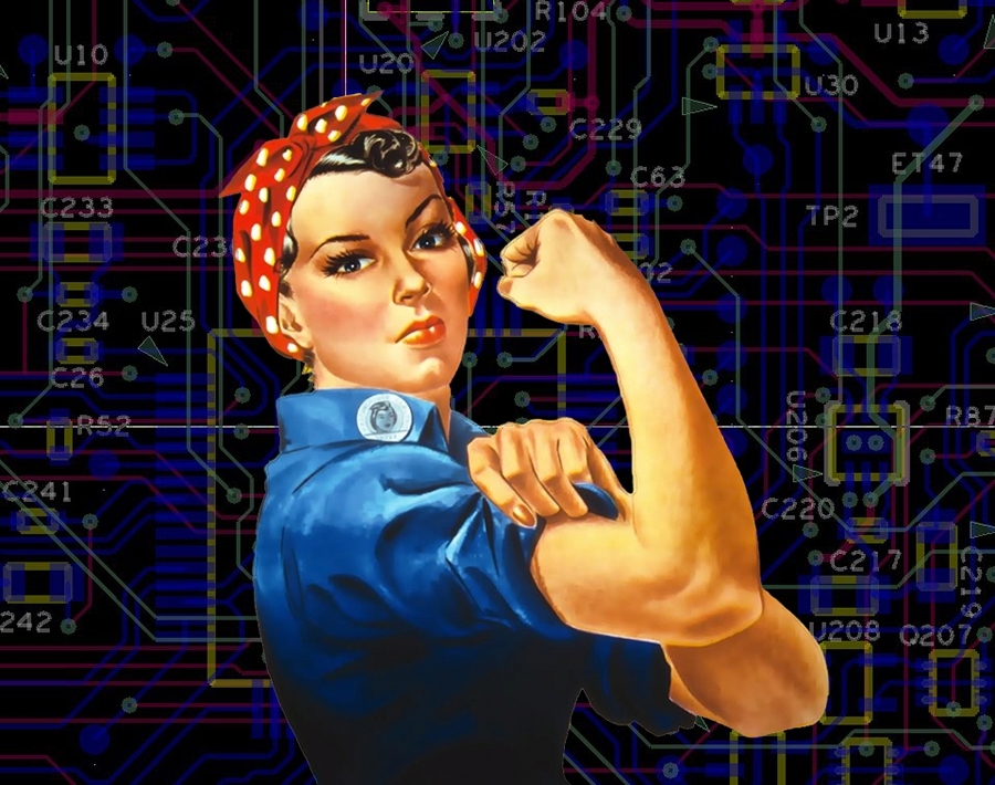 Aumenta la presencia femenina en empresas tecnológicas