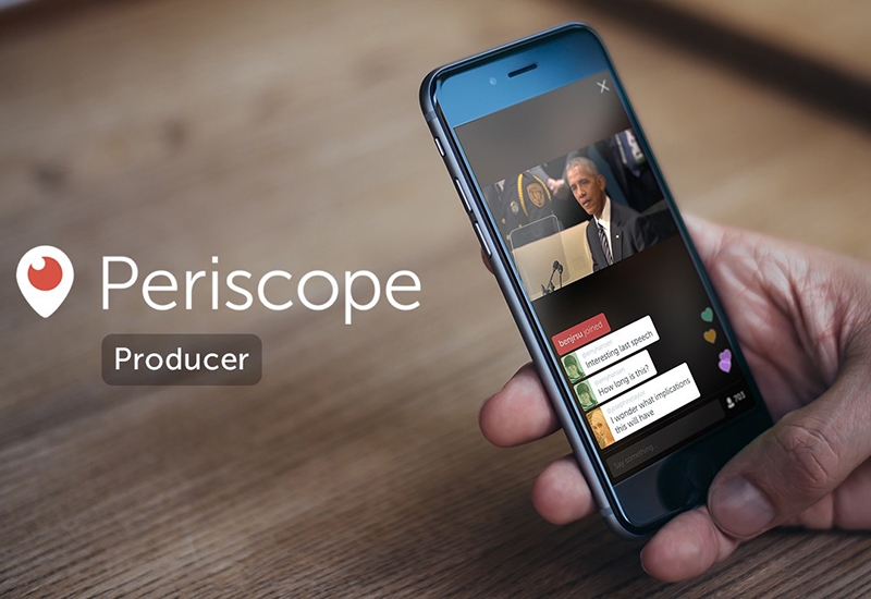 Periscope Producer, ya disponible para todos los usuarios