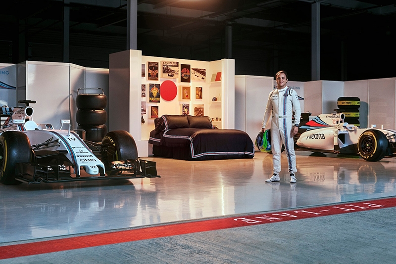 Airbnb ofrece una noche en el garaje del equipo Williams Martini Racing