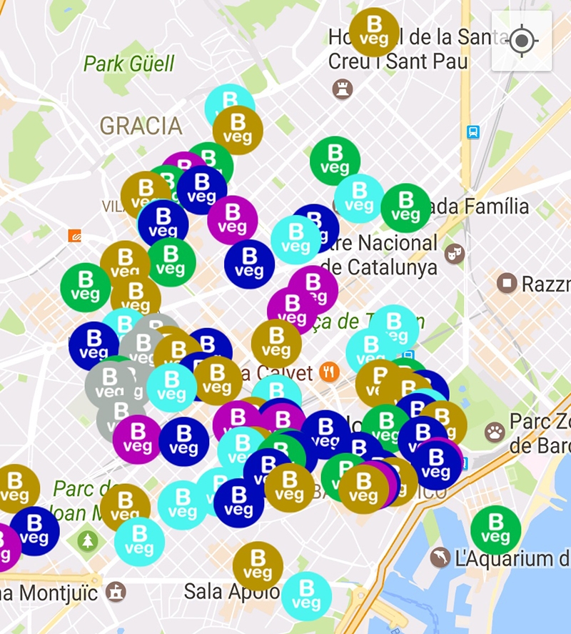 Barcelona Veg Friendly, app para la comunidad vegana