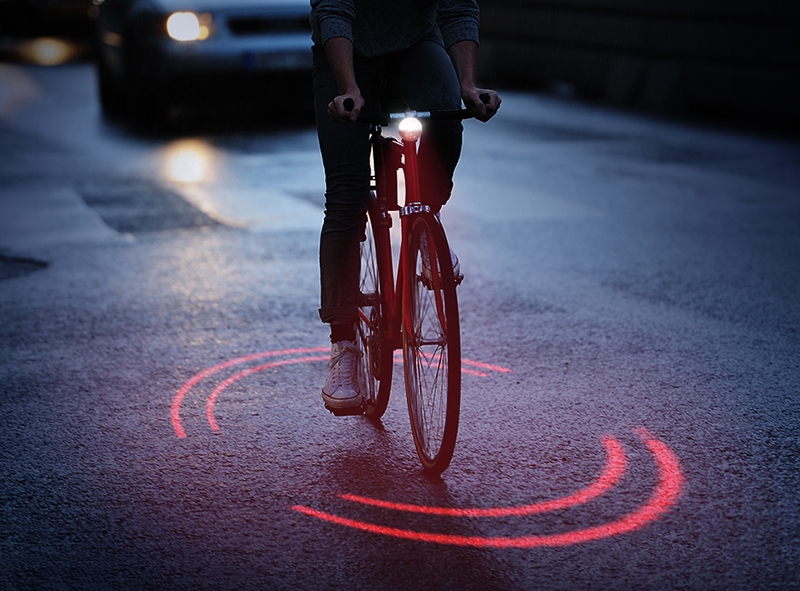 BikeSphere, láser de seguridad para las bicis