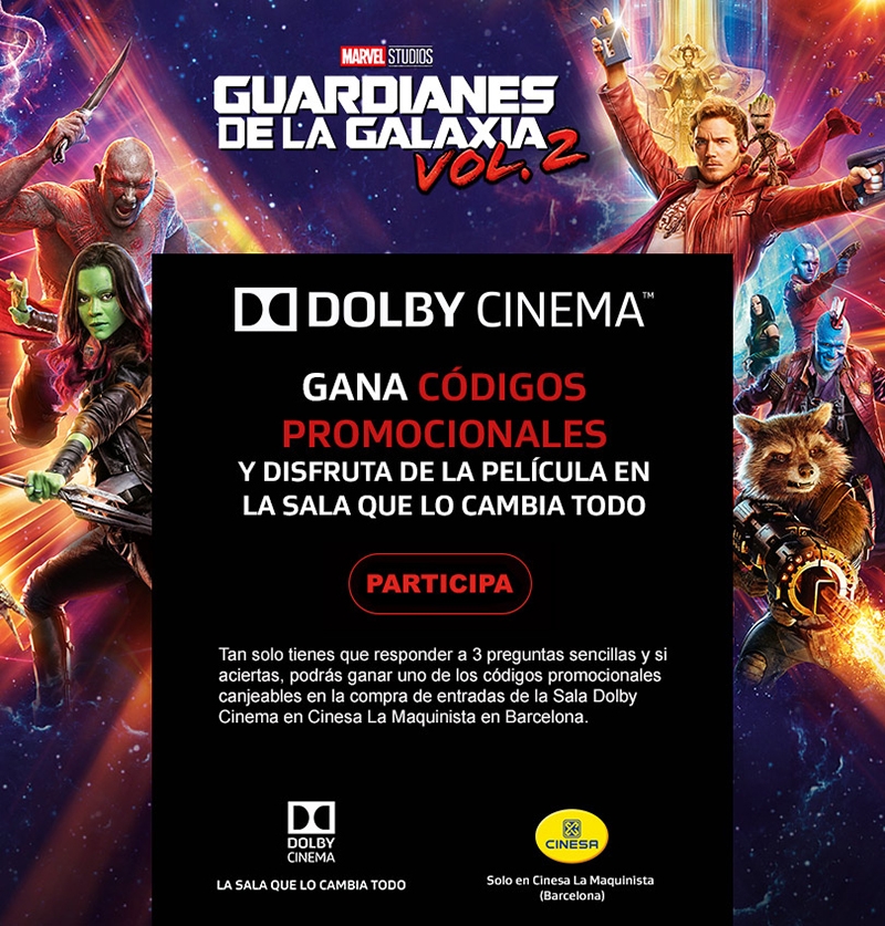 Dolby Cinema: la sala que lo cambia todo... ¡hasta la forma de publicitarla!