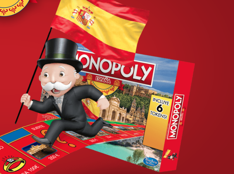 Monopoly España ya tiene las 22 casillas de su próximo tablero