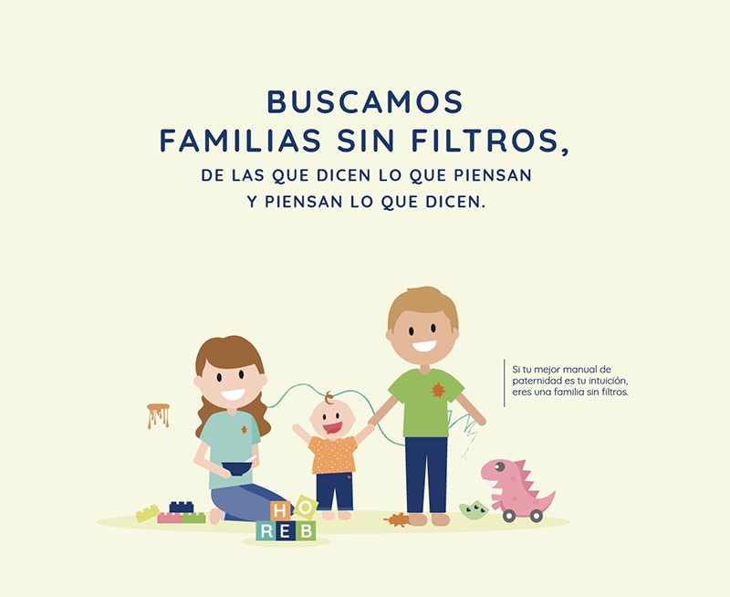 Hero Baby y la agencia Manifiesto buscan familias sin filtros