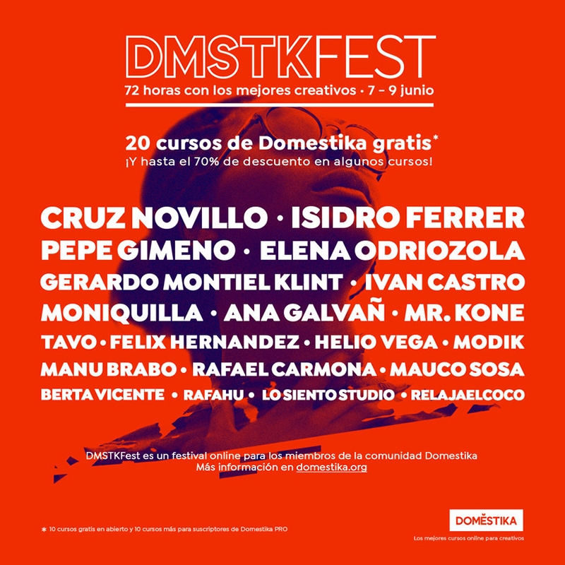 DMSTKFest, festival online de cursos de creatividad