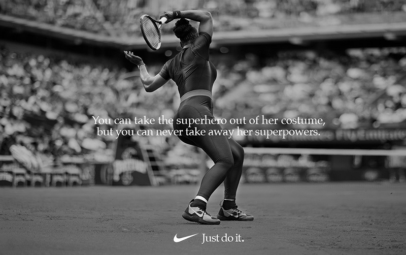 Nike defiende a Serena Williams con un ingenioso tuit
