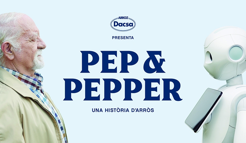 El robot Pepper protagoniza la nueva campaña de Arroz Dacsa