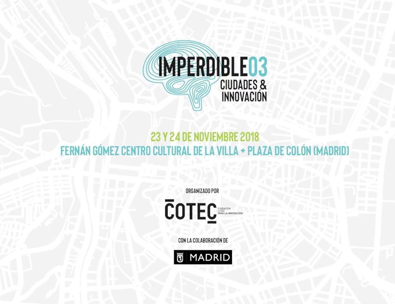 #Imperdible_03, cita gratuita sobre ciudades e innovación