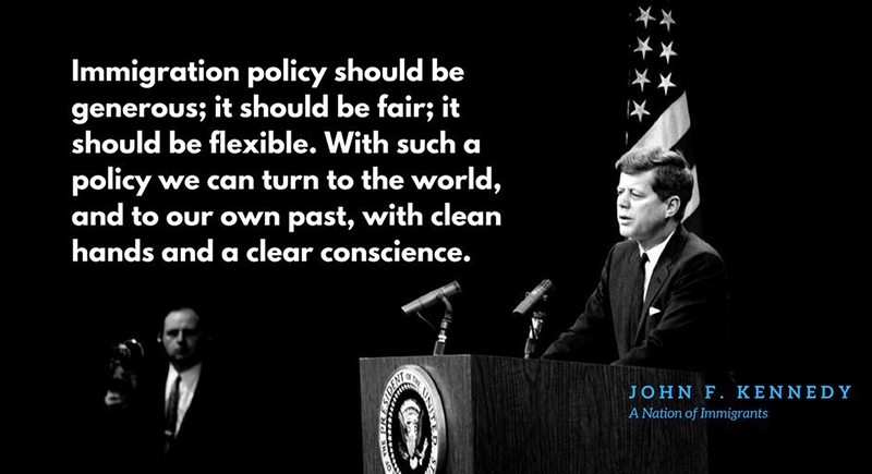 John F. Kennedy tuitea desde el más allá