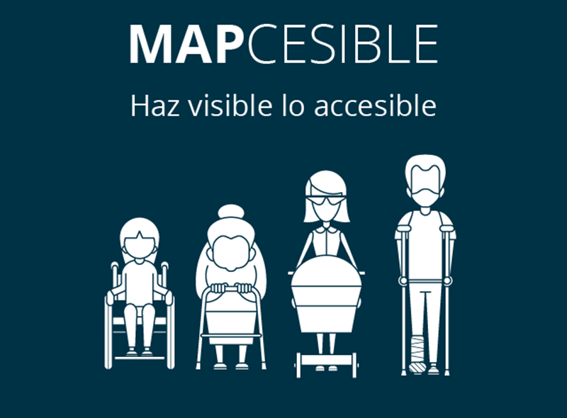 Mapcesible, app para mapear la accesibilidad de España