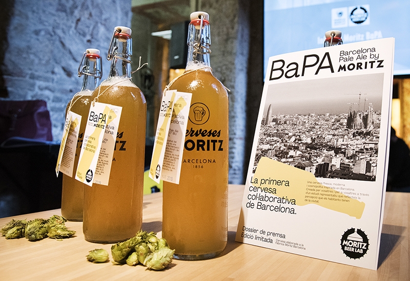 Moritz crea la primera cerveza colaborativa de Barcelona