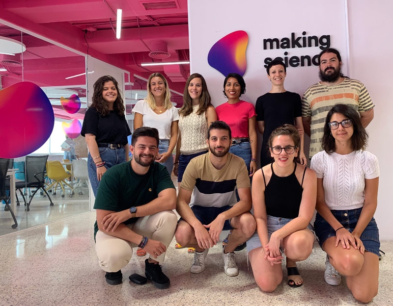 Making Science incorpora a once nuevos profesionales
