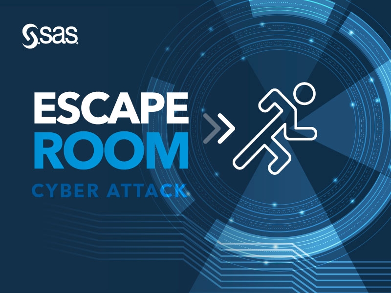 SAS organiza un 'escape room' para frenar un ciberataque global