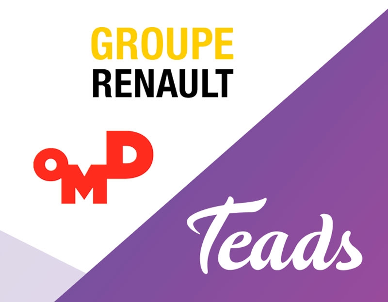 Teads firma un acuerdo global con el Grupo Renault y OMD