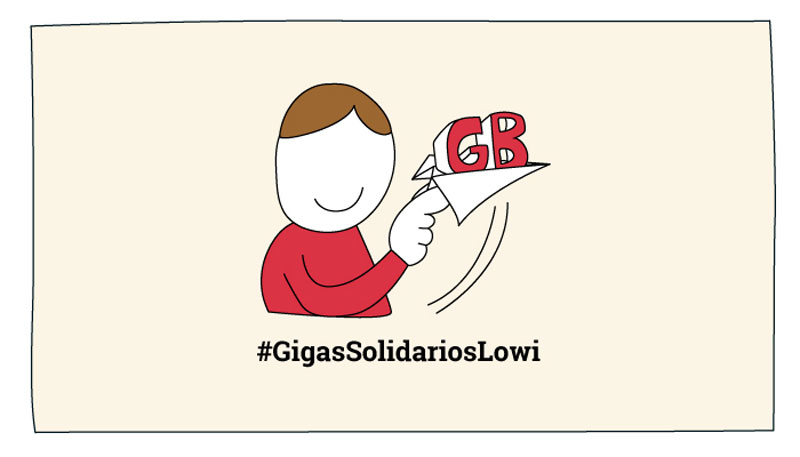 Lowi regala 10 GB y lanza los #GigasSolidariosLowi