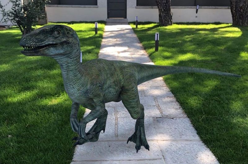 Google coloca un dinosaurio a la puerta de tu casa