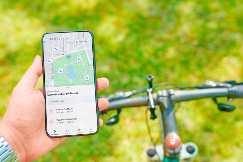 App para mejorar la movilidad de las ciudades a través de la bici