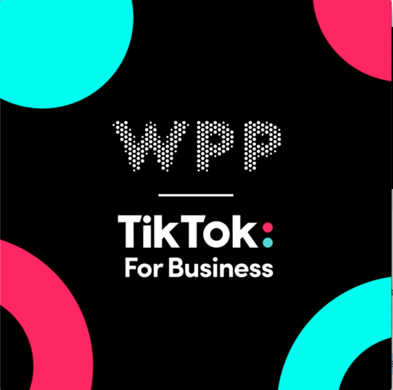 WPP y TikTok anuncian su alianza global