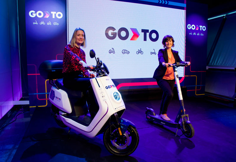 GoTo, app de coches, motos y patinetes compartidos