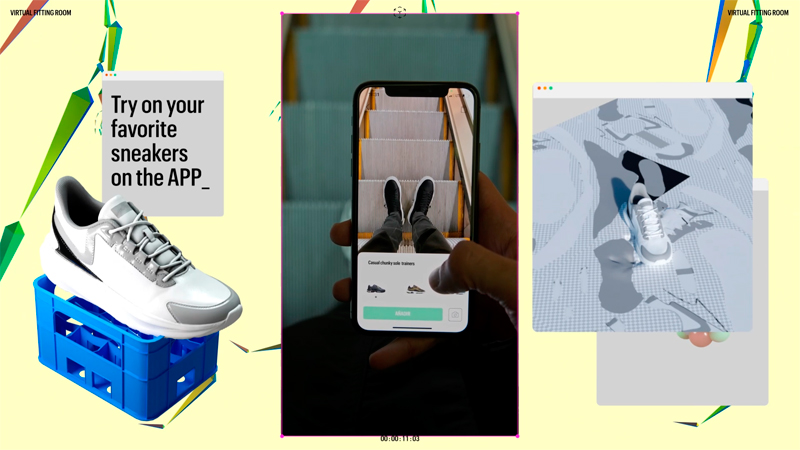 Pull&Bear lanza un probador virtual de sneakers